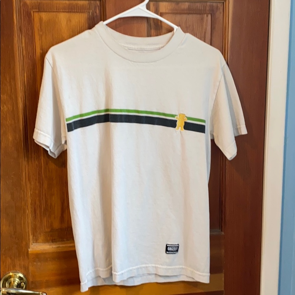 White grizzly T-shirt